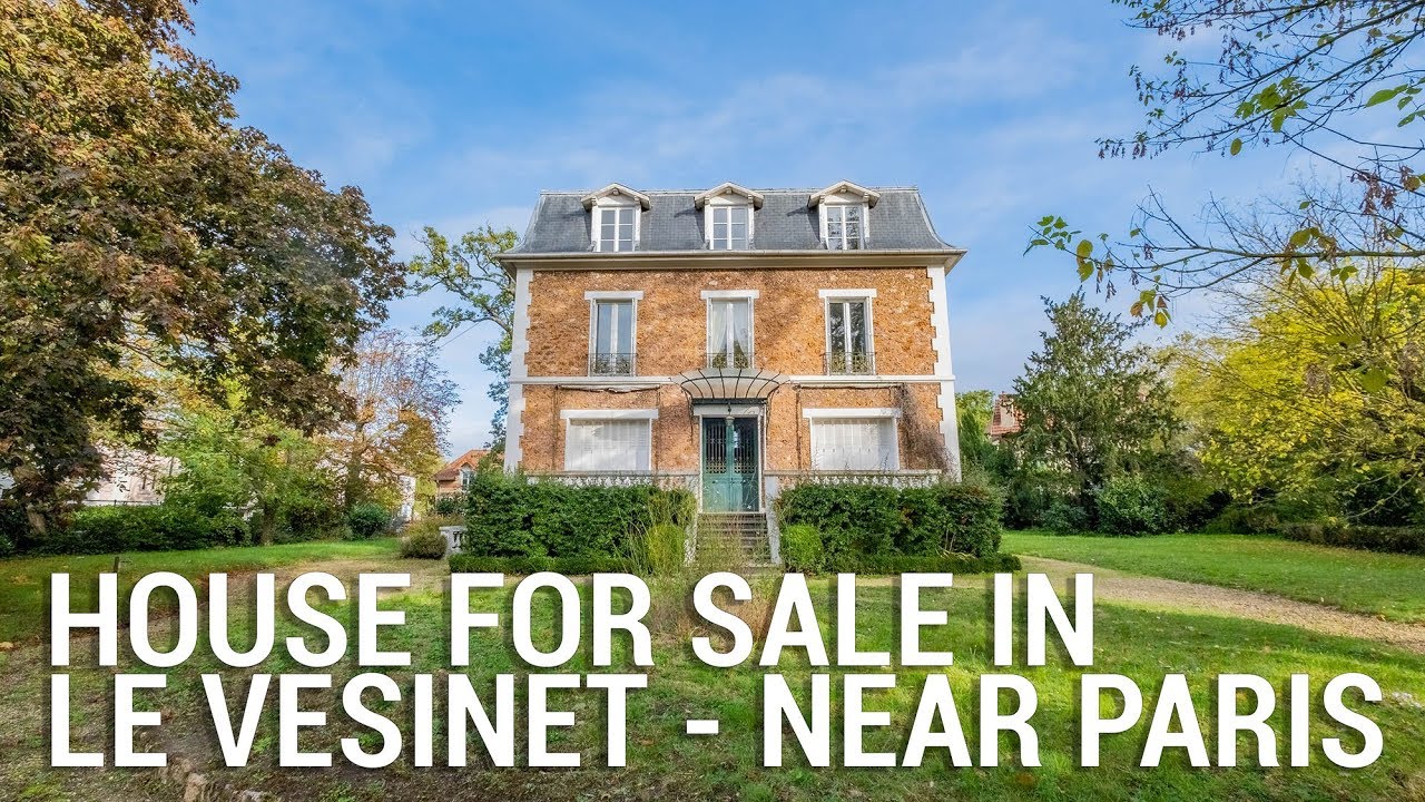 Pretty Napoleon III style house for sale in Le Vesinet, near Paris & Versailles - Ref.: A07668