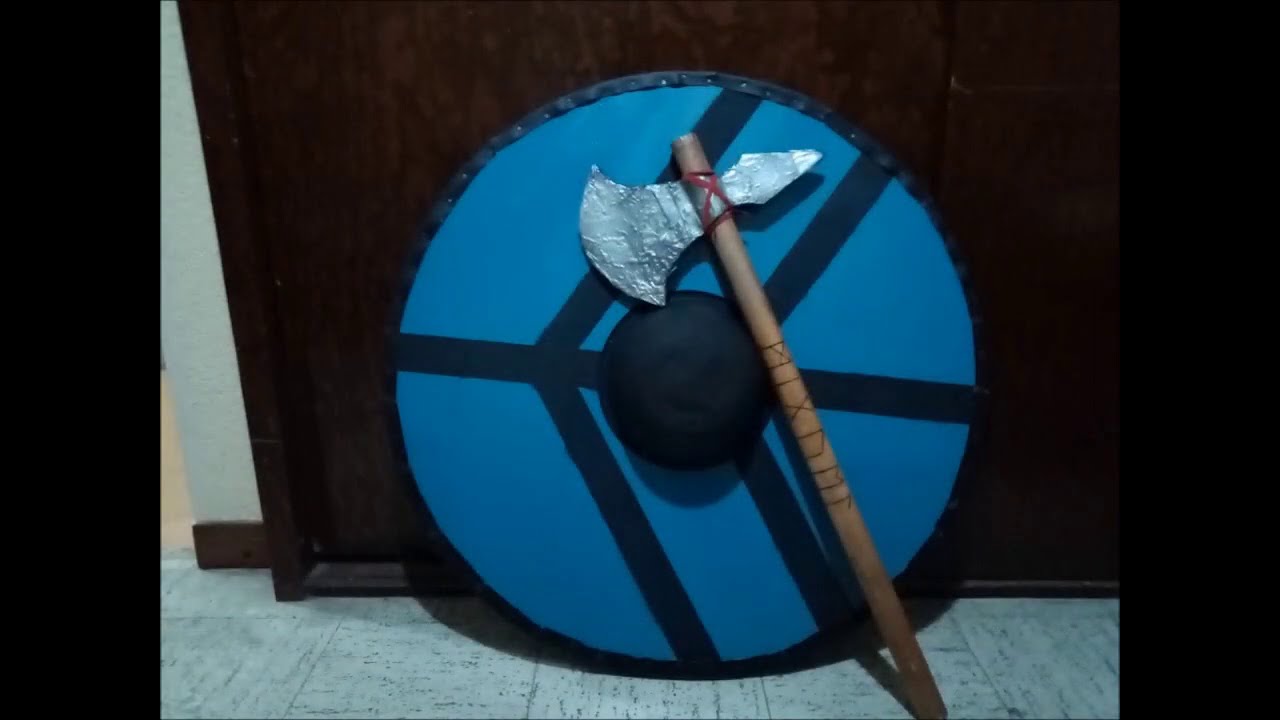 Como hacer un escudo Vikingo de madera
