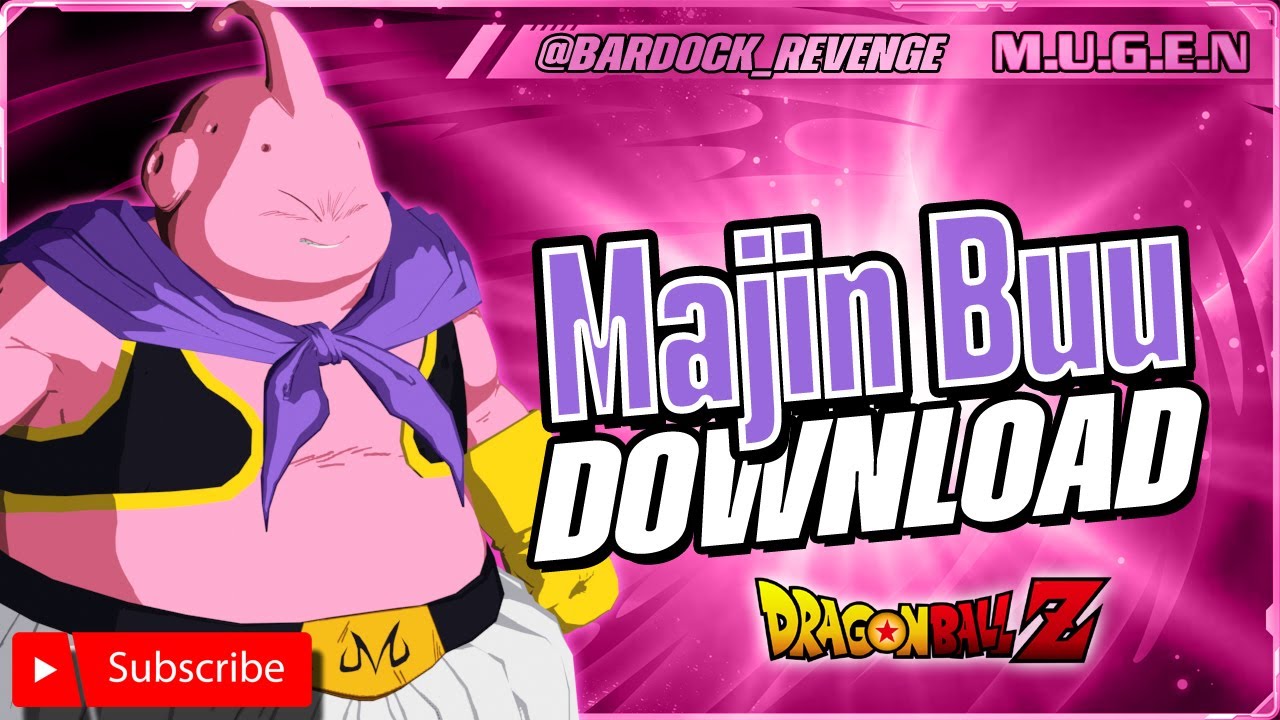 Majin Buu - DBZ- Dragon Ball Z - Download - Lançamento - Release - MUGEN - IKEMEN