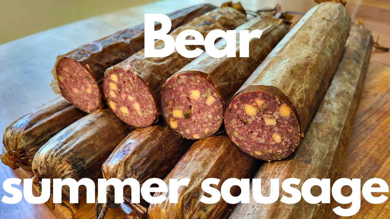 Bear Summer Sausage | Gourmet Woodsman