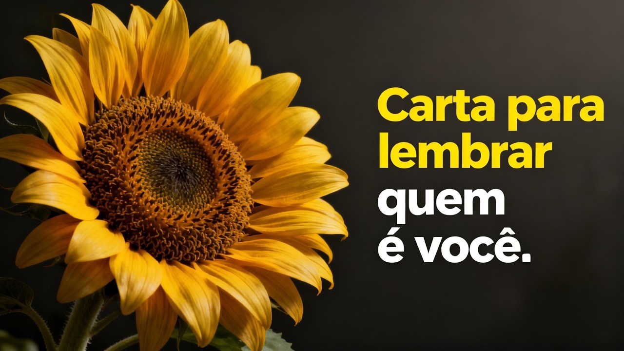 Pare tudo e ouça esta carta: O que ninguém te disse sobre recomeçar...