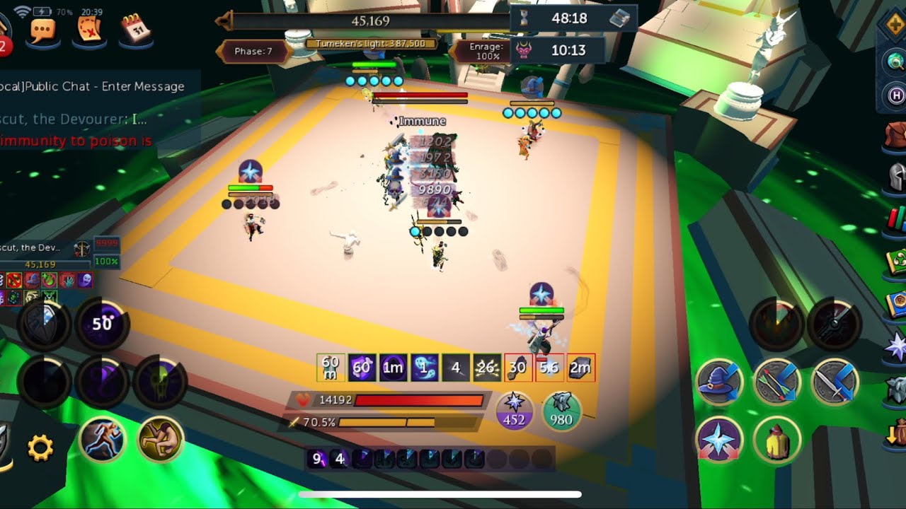 Rs3 Mobile: 100% Enrage Amascut 