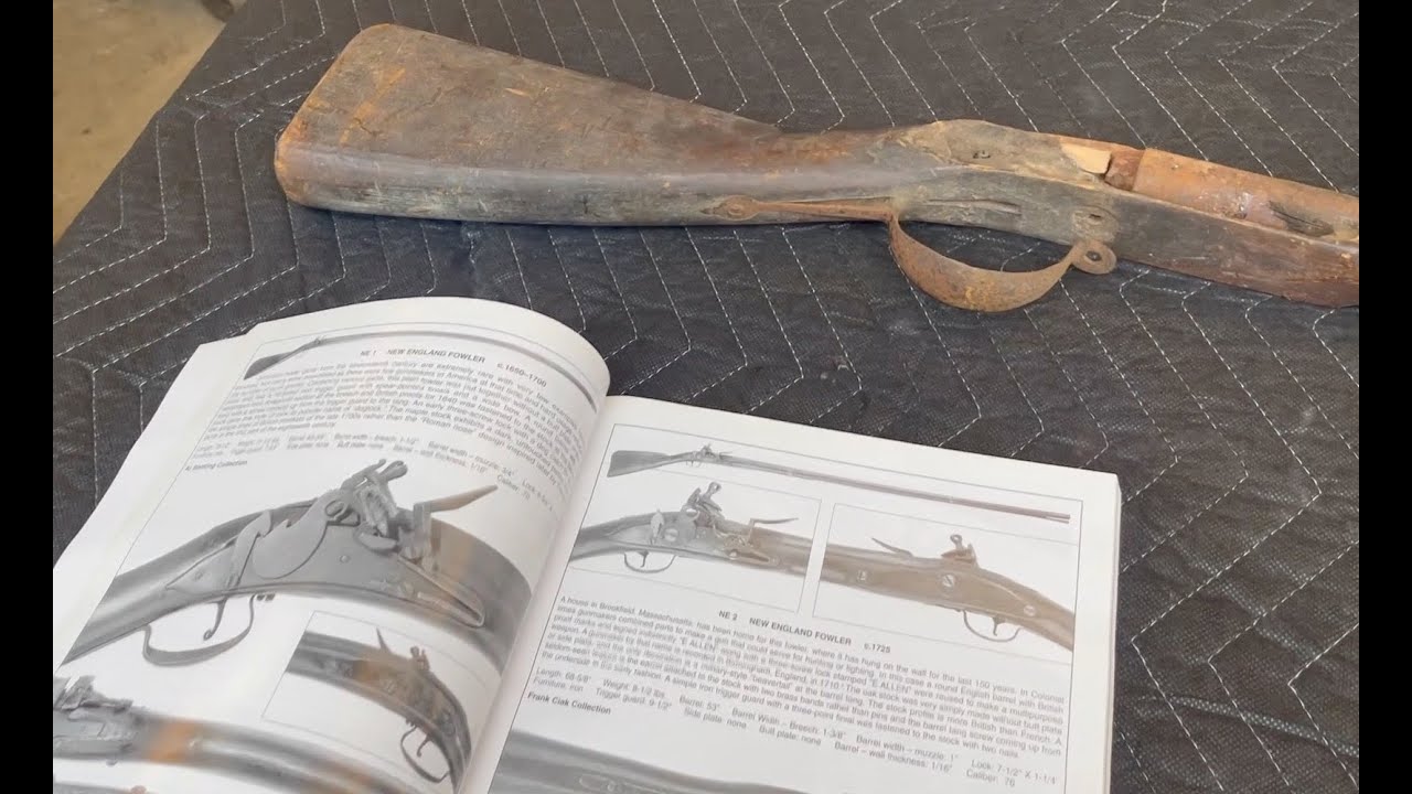 1600s American gun found in old house in Connecticut!
