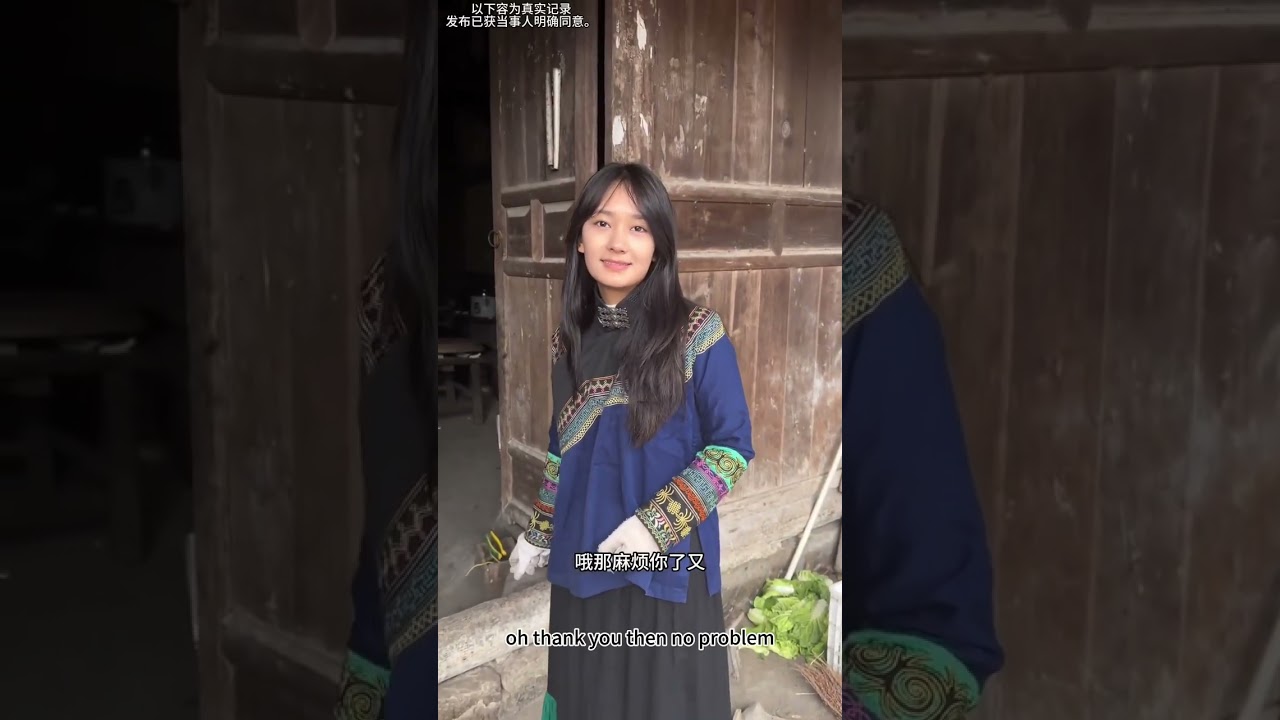 This helpful girl always thinks of others; please treat her kindly. #YiGirl #RuralGirlWouldYouDis