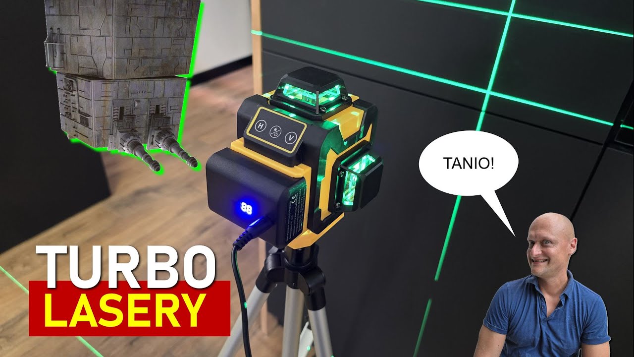 Najtańszy laser krzyżowy na świecie  - sprawdzę czy w ogóle świeci