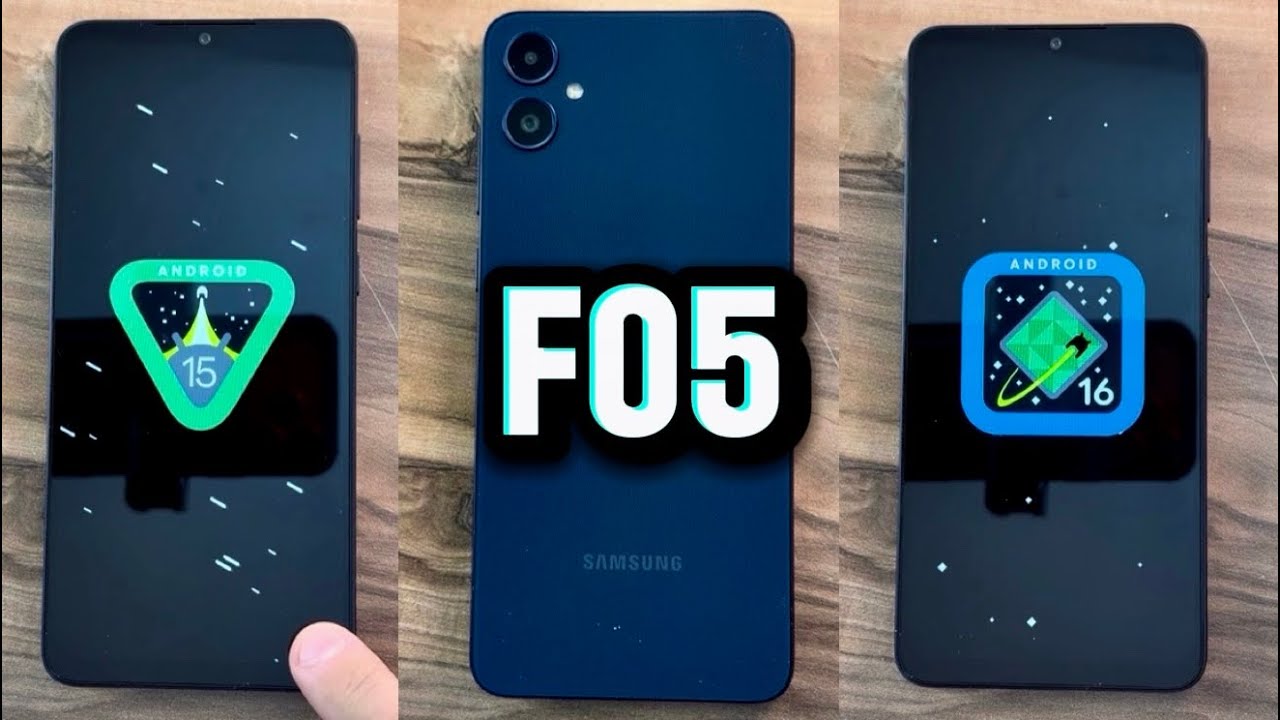 OneUI 8 - Android 16 on Samsung Galaxy F05