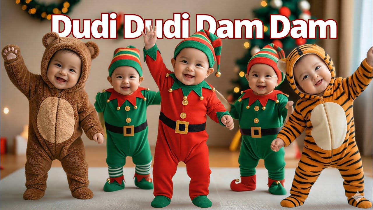 Dudi Duri Dam Dam de | Cute and Colorful Games, | Dance and Drawing for kids