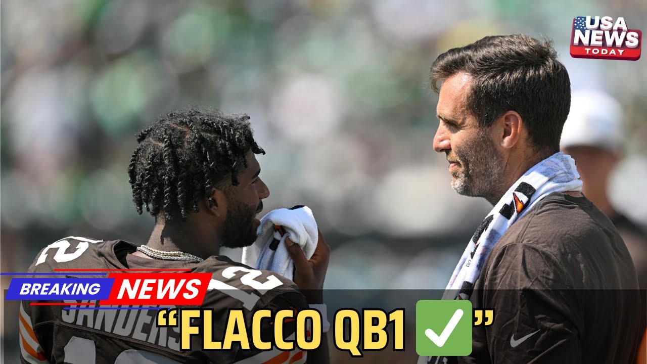 Joe Flacco Named Browns&rsquo; Starting QB! Depth Chart Drama Heats Up 🔥। USA NEWS TODAY
