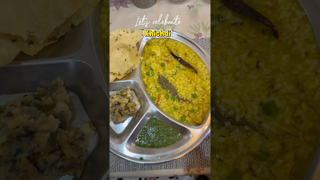 Let’s celebrate Khichdi🪁🌤️ 