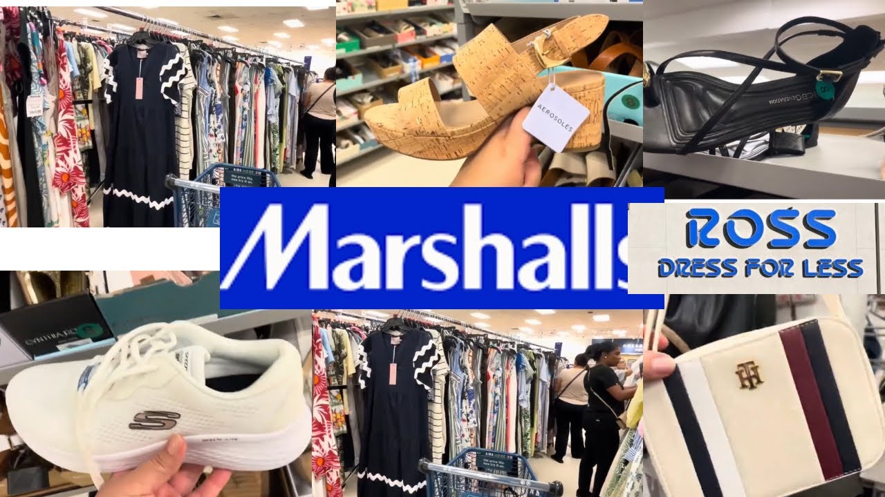 MARSHALLS ROSS VESTIDOS ZAPATOS TE IS CARTERAS TACONES Y MÁS SHOP WITH ME