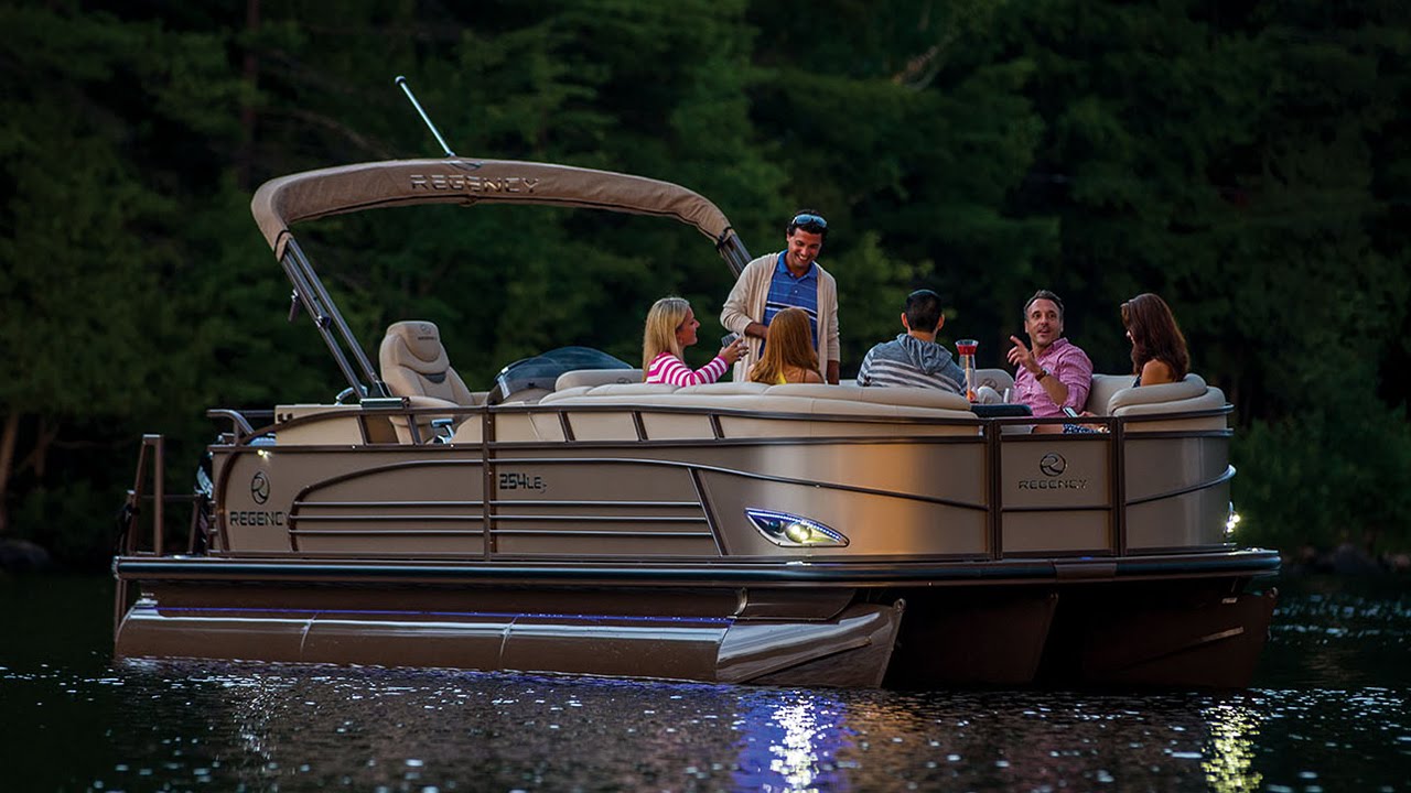 REGENCY Boats: 2015 254 LE3 Luxury Pontoon Boat