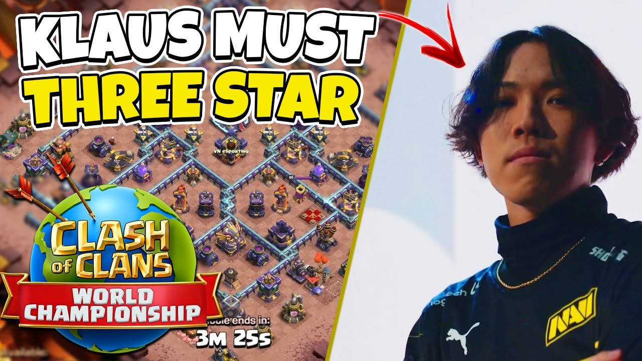 Klaus is BACK in the World Championship & MUST TRIPLE Win (Clash of Clans)