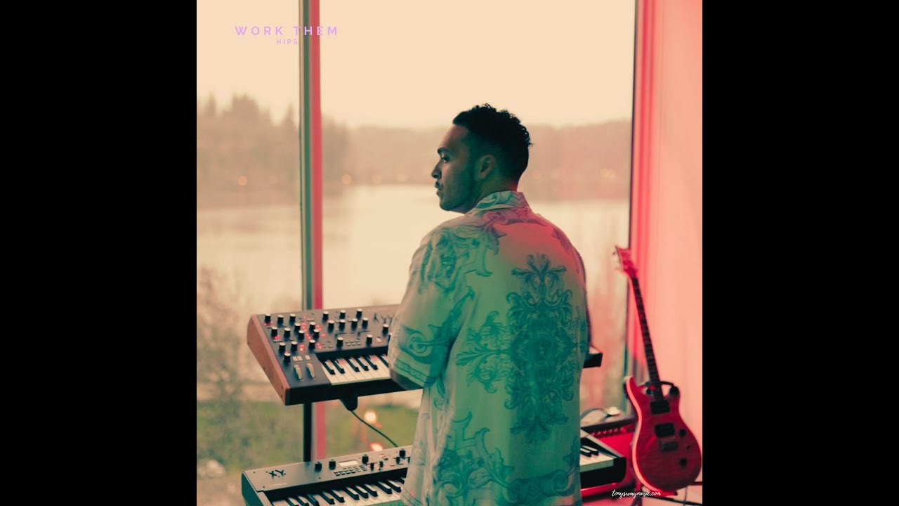 Playing a Smooth Pluck Preset on the Moog Muse - RNB type Beat (Work Them Hips)
