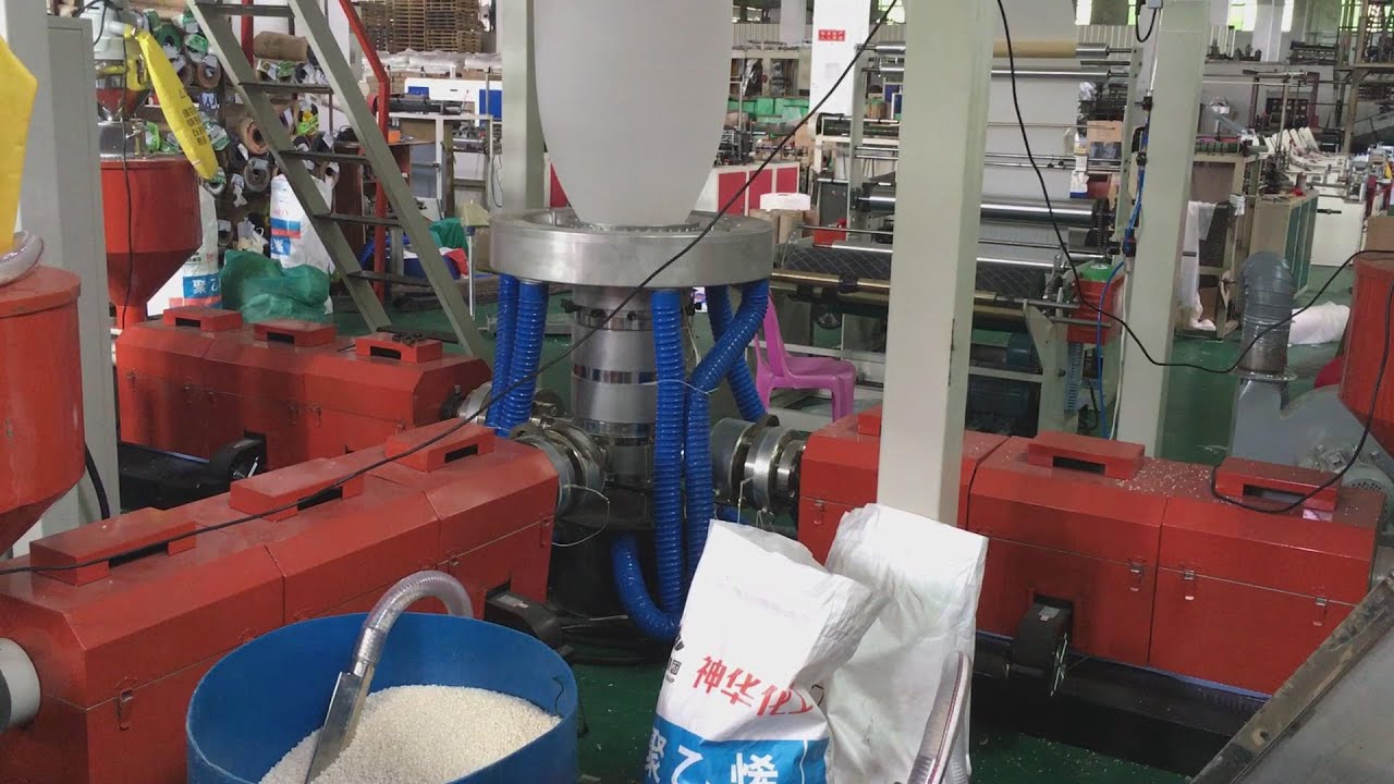3 layers Co-extrusion blown film machine