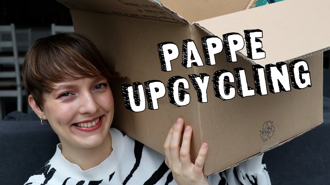 Upcycling-Ideen für Pappe und Karton: 4 easy DIY Projekte 📦
