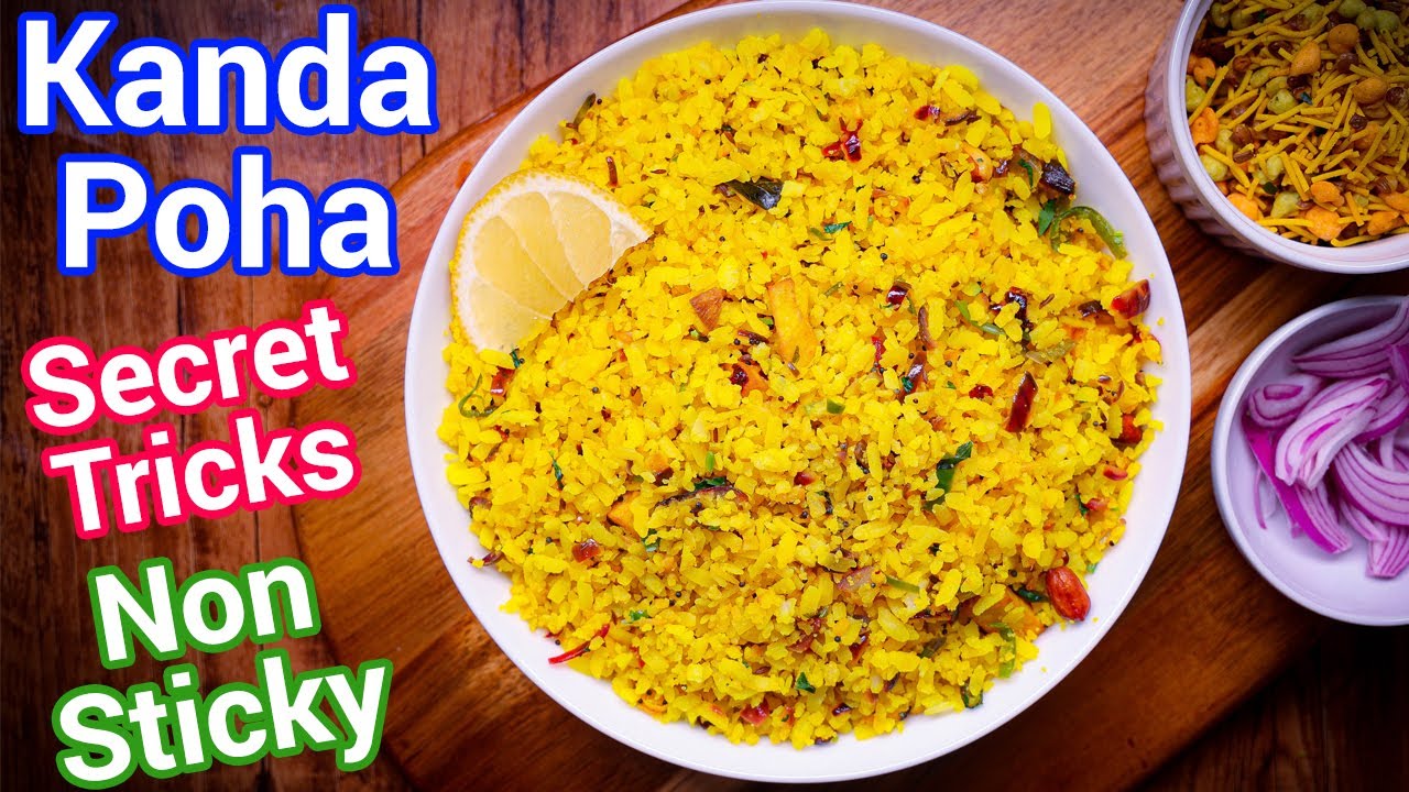 Aloo Kanda Poha Recipe - Aaji&rsquo;s Secret Tips | Traditional Maharashtrian Pohe with Grandma&rsquo;s Secrets