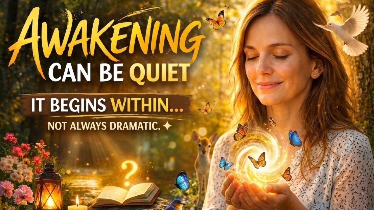 ❤️ Awakening Doesn’t Have to Be Dramatic | The Quiet Signs of Spiritual Awakening #lightworker