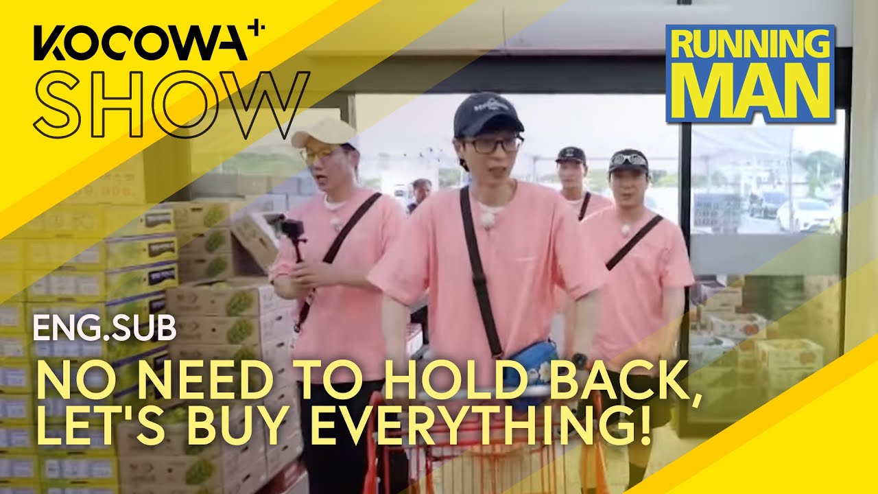 Chaotic Shopping: Running Man Members Go Wild At The Mart! 🛒😂 | Running Man EP721 | KOCOWA+