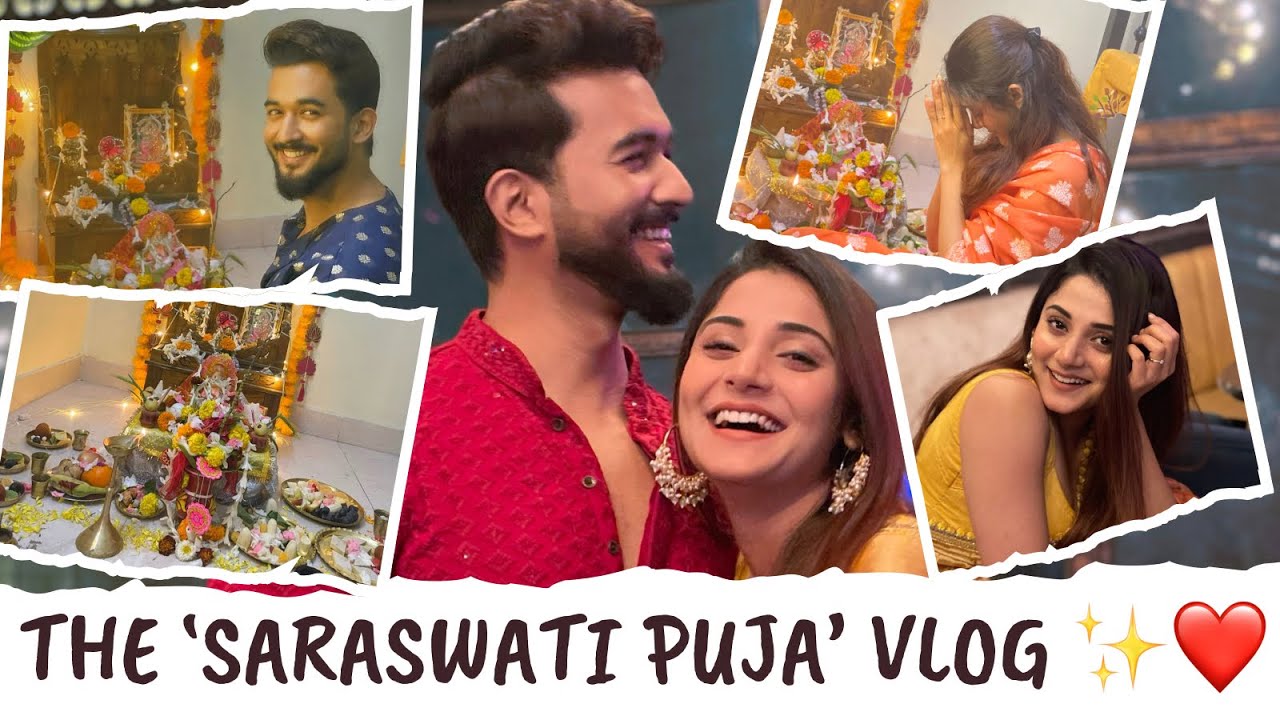 The ‘Saraswati Puja’ Vlog  ! ❤️✨