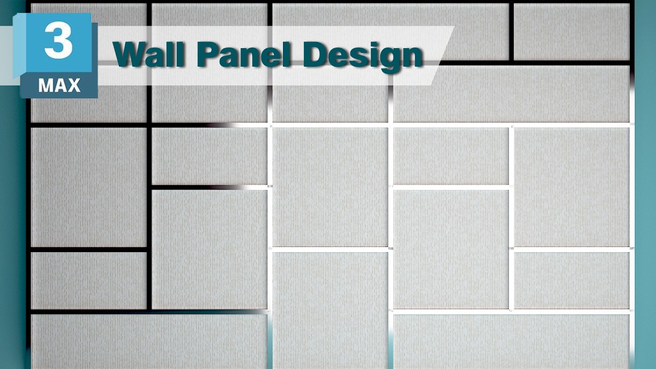 Wall Panel Design in 3Ds Max