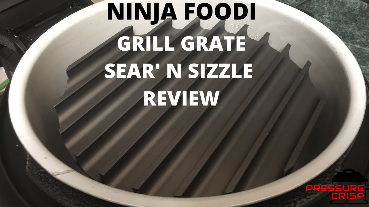 NINJA FOODI- Grill Grate Sear' N Sizzle REVIEW-Using The 8 Qt. Ninja Foodi