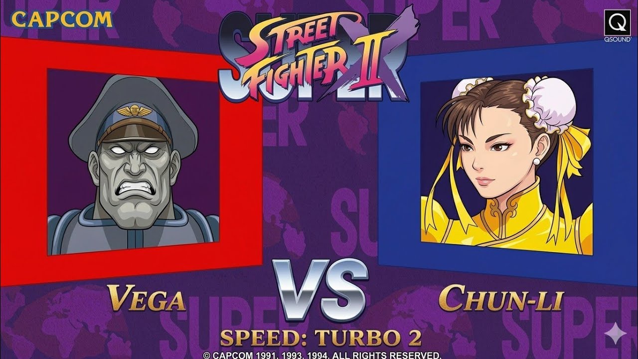 Super Street Fighter II X(Turbo); LABOCA VS REV | BINO(FT5); Vega VS Chunli/E.Honda
