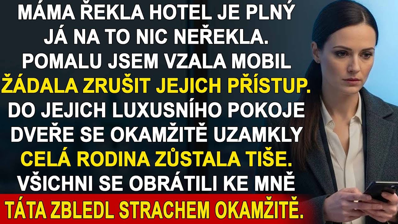Máma mě představila jako zaměstnankyni, dokud senátor neuslyšel, komu patří celý hotel