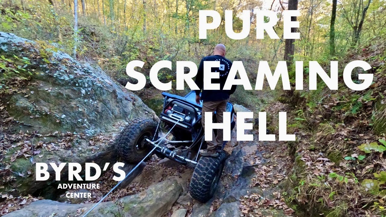Byrd's Adventure Center, Arkansas - PURE SCREAMING HELL (RED) |Hardest Trail in the Park| - Part 3