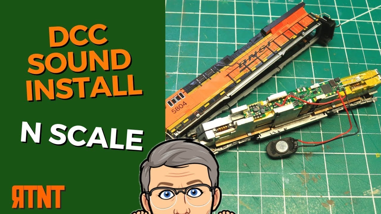 Установка звукового декодера DCC N Scale