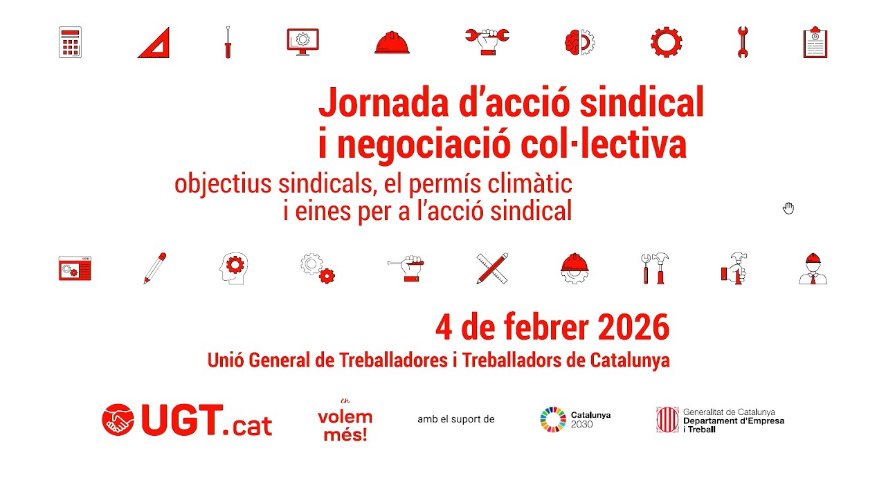Jornada d'acció sindical i negociació col·lectiva