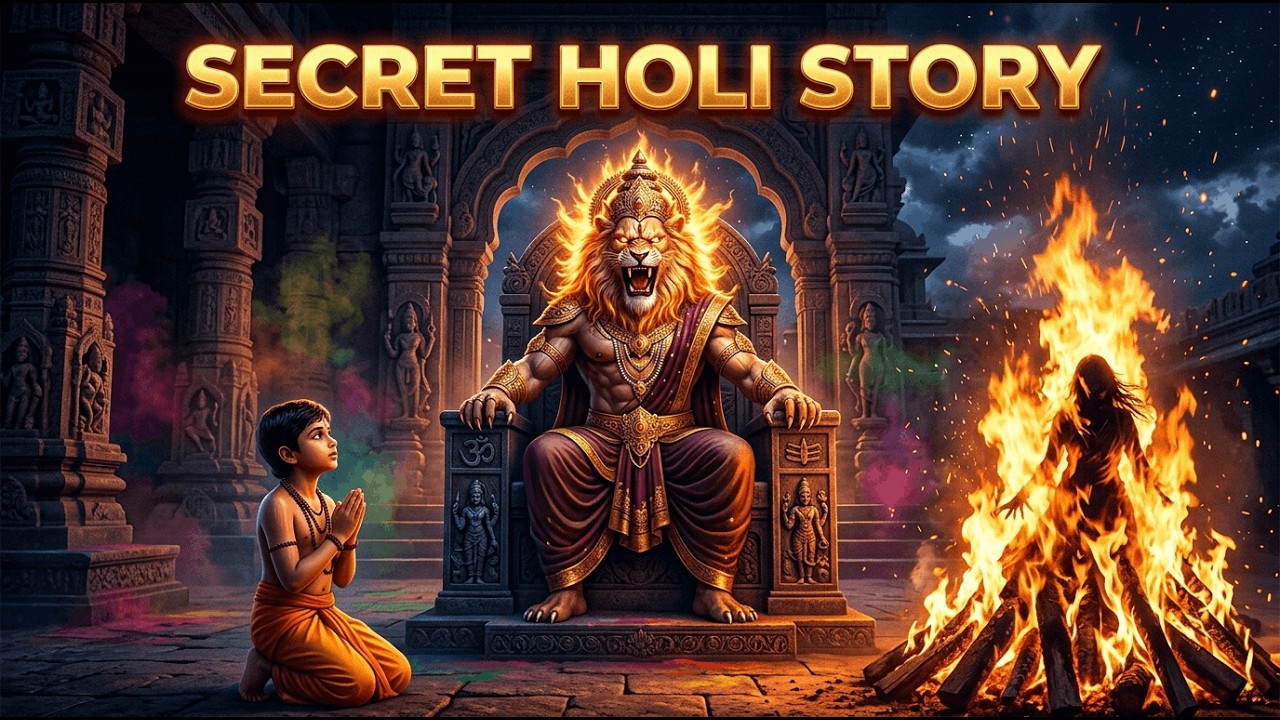 Asli Kahani Holi Ki | Holika, Prahlad Aur Narasimha Ka Raaz