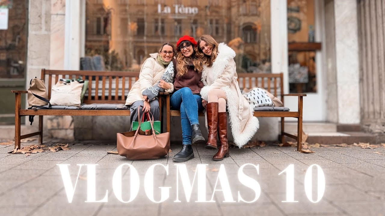Vintage turizás, Pagony és barátnős karácsonyi ebéd | VLOGMAS 10