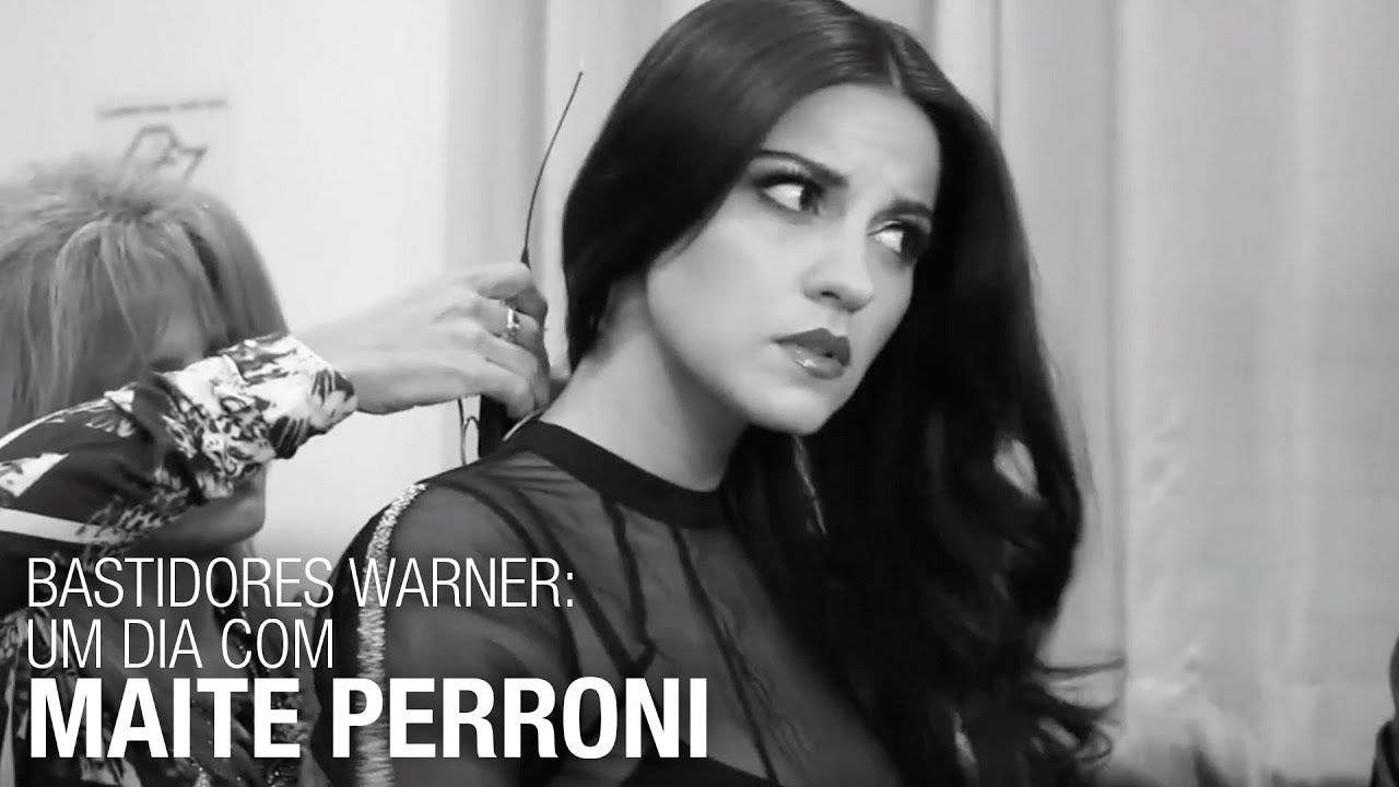 Bastidores Warner - Um dia com Maite Perroni