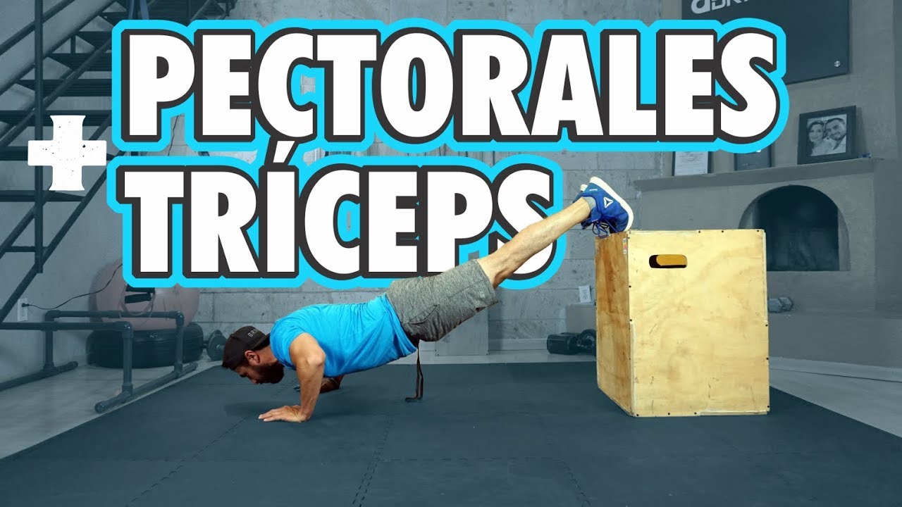 Pectorales y Triceps en Casa // DEFINICIÓN Y VOLUMEN