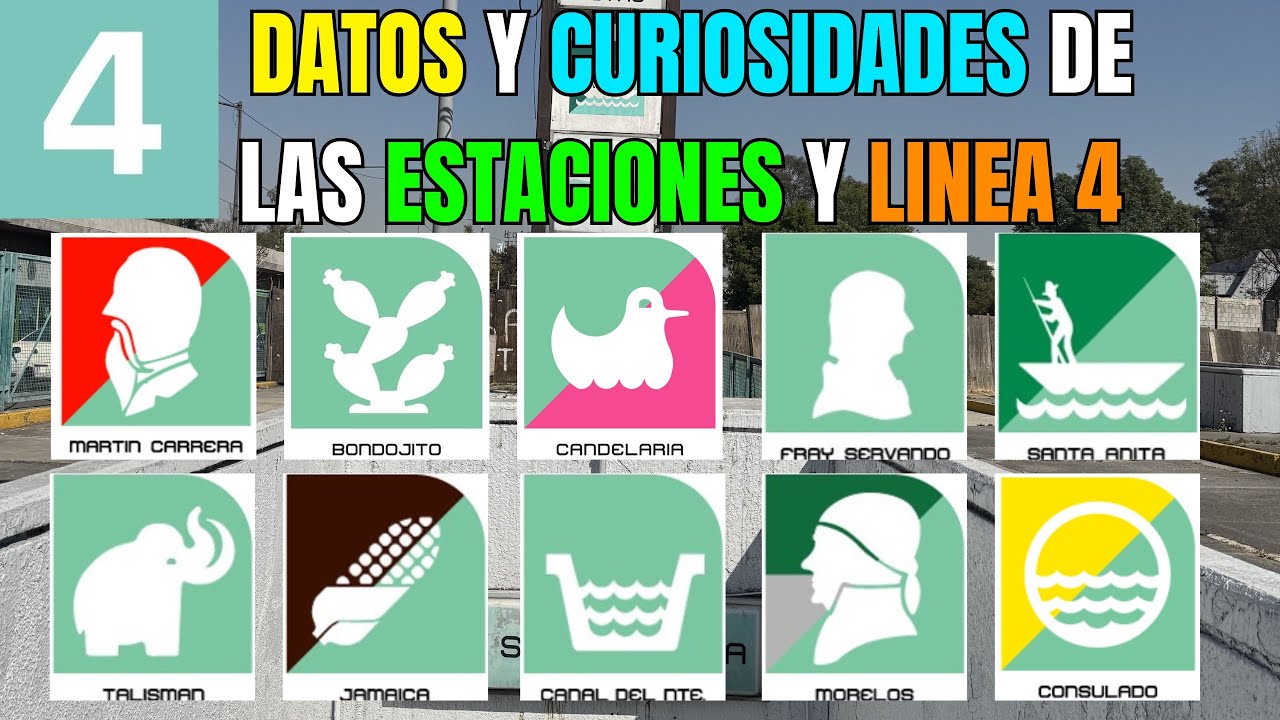 Datos y Curiosidades de Las Estaciones y Línea 4