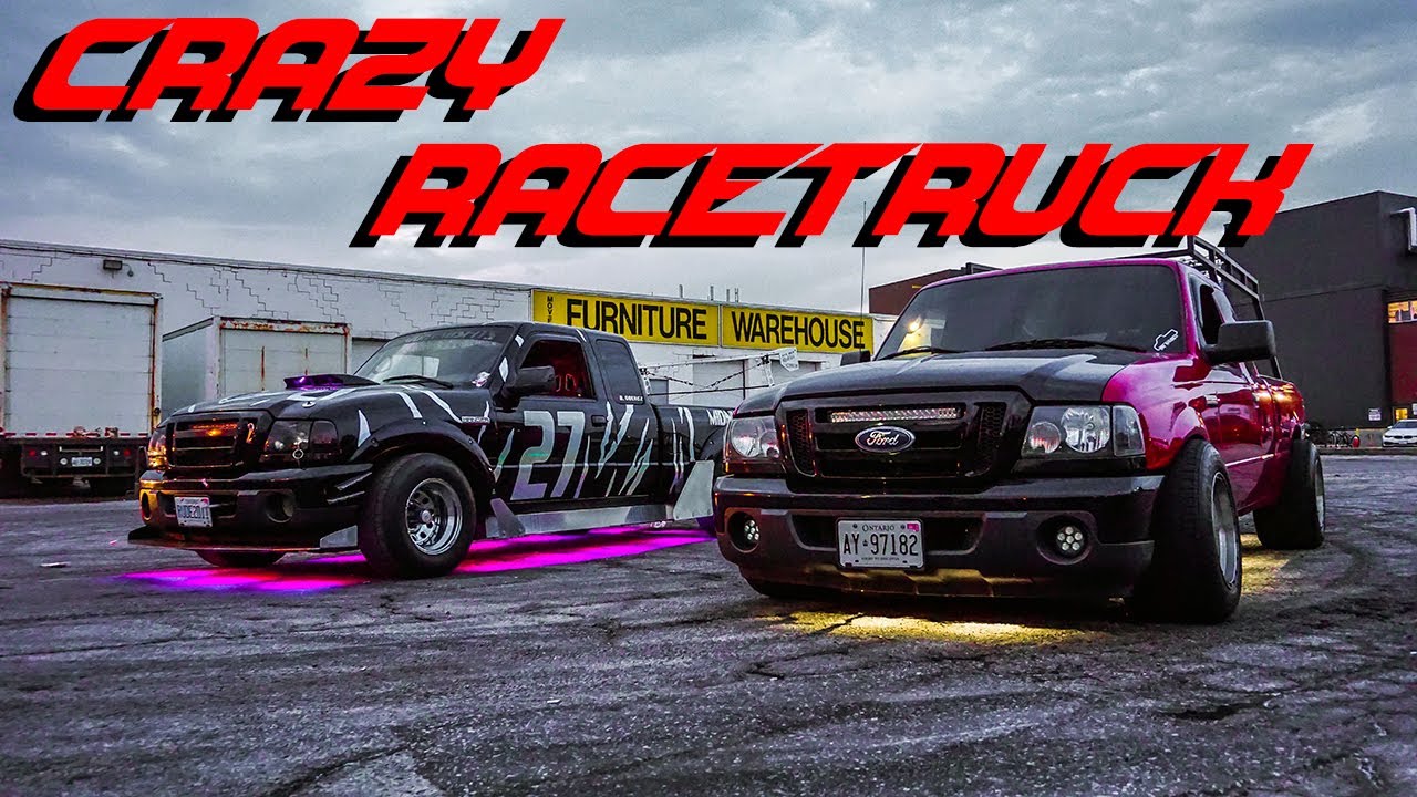 REAR MOUNT TURBO TIME ATTACK FORD RANGER!!! *Walk Around*