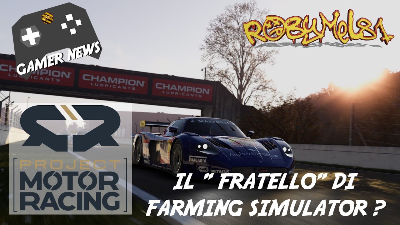 PROJECT MOTOR RACING , IL FRATELLO DI FARMING SIMULATOR? 🎮 GAMER NEWS