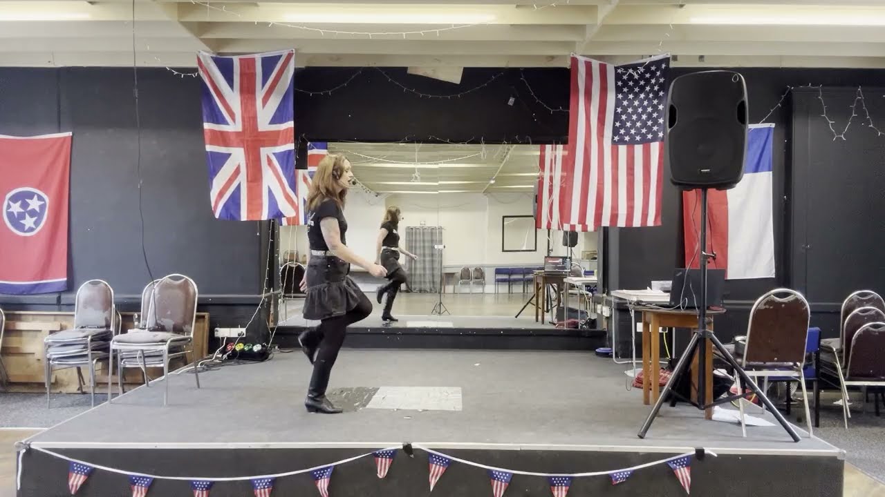 GLASS HALF EMPTY - LINE DANCE - RECAP WALK THROUGH AND DEMO TO MUSIC