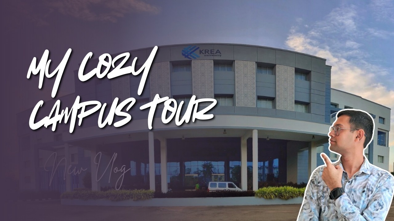 IFMR Krea University Campus Tour || Complete guide to Campus || #ifmr #kreauniversity #campustour