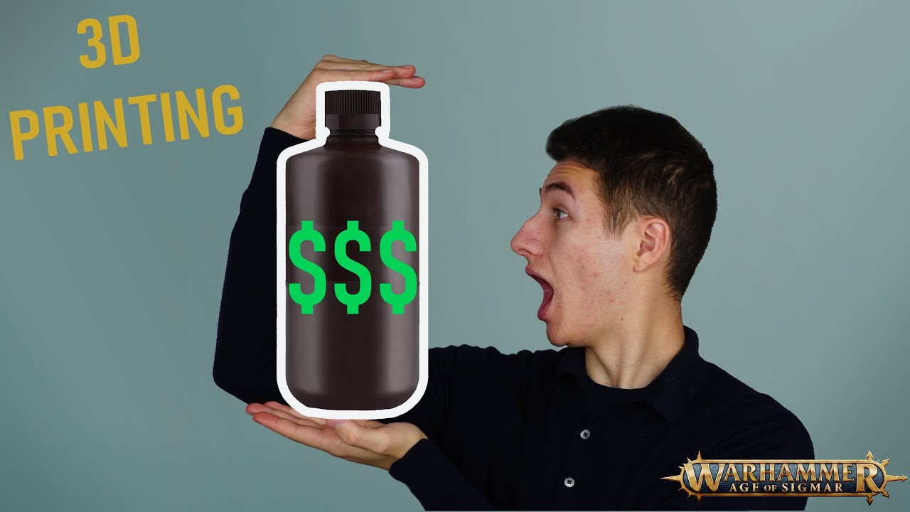 TOP 3 easiest ARMY to 3D PRINT for Age Of Sigmar ! And the REAL COST $$$ (Save money !!!)