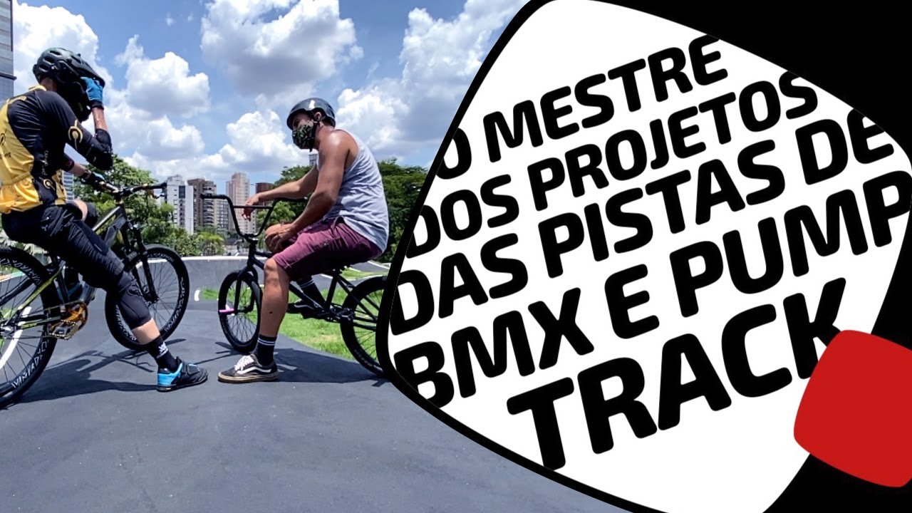 O mestre das pistas de BMX e Pump Track! Como elas são projetadas e construídas. Pedaleria