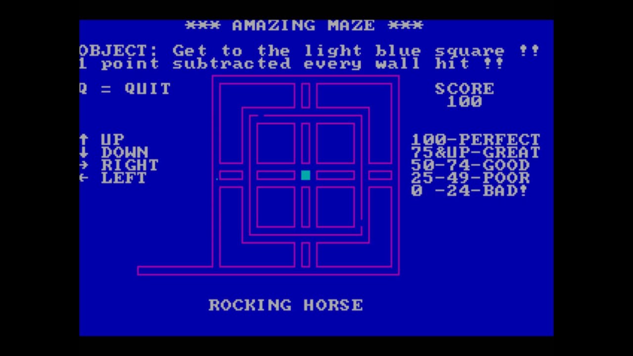 Amazing Maze for DOS