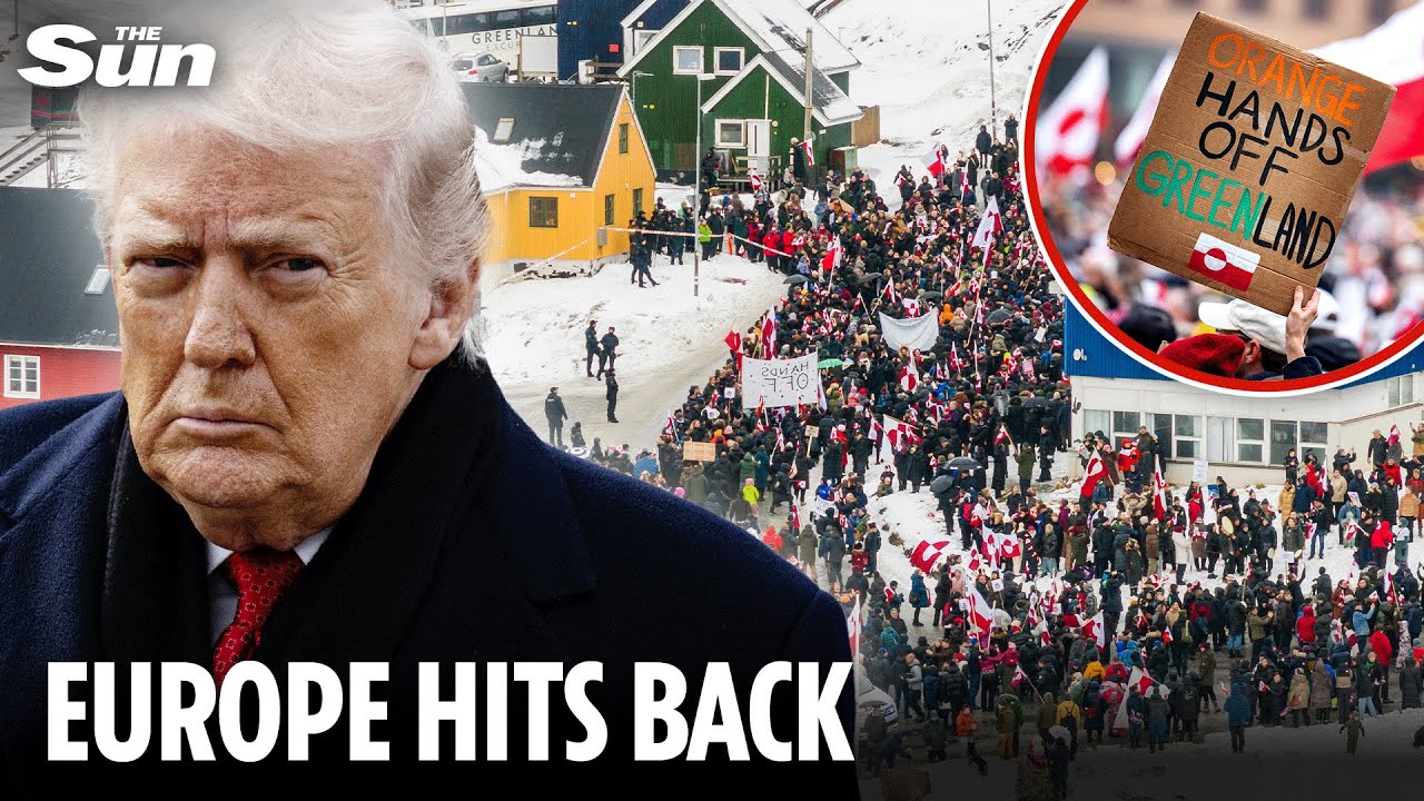 Europe warns Trump his tariff threats over Greenland risk a &lsquo;dangerous downward spiral&rsquo;