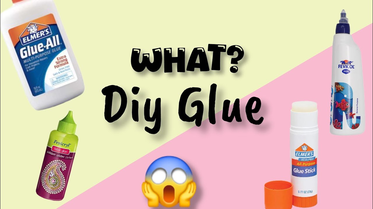 Diy homemade glue 🎀 |@CraftyTashu 