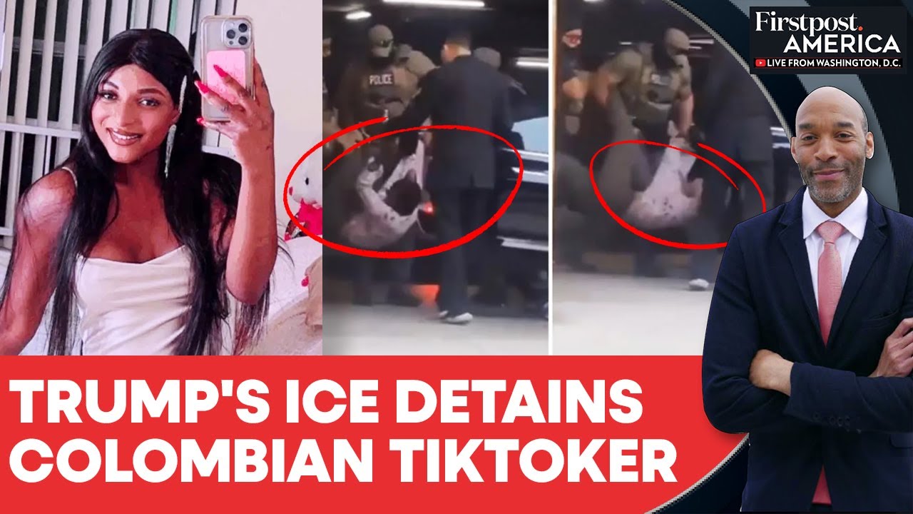 US: ICE Arrests Colombian TikToker Tatiana Martinez, Sparks Outrage Online | Firstpost America |N18G