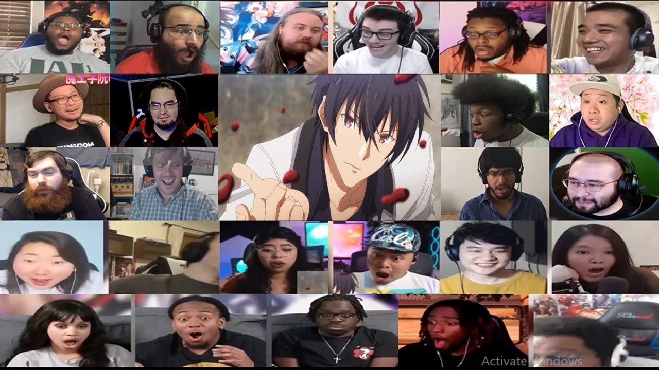 Anos Voldigord | The Misfit of Demon King Academy Episode 1 Reaction Mashup | 魔王学院の不適所者第1話.