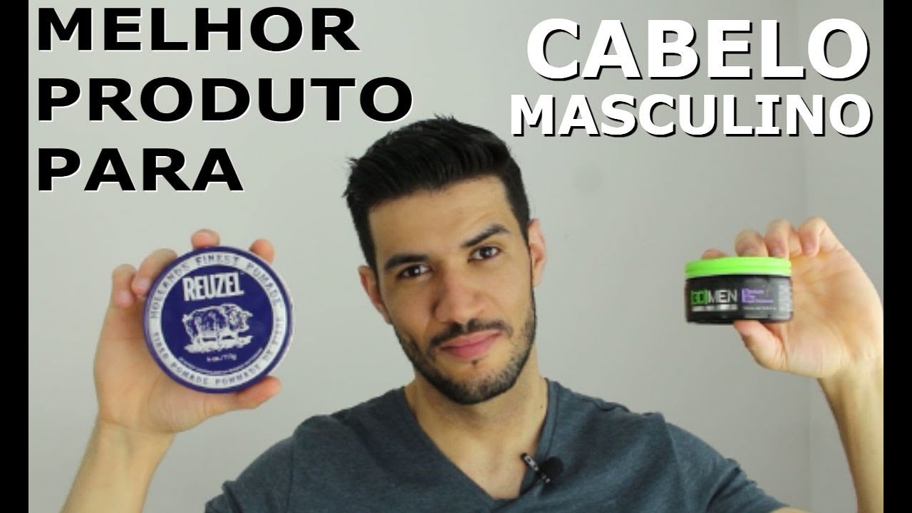 Qual o Melhor Produto Para Cabelo Masculino? Argila da Schwarzkopf ou Pomada da Reuzel?
