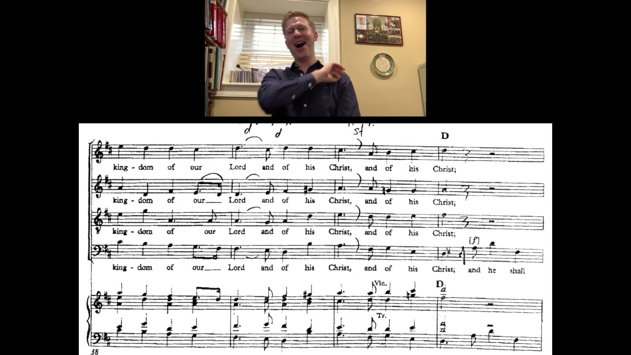 Hallelujah Chorus (Handel) - SATB practice