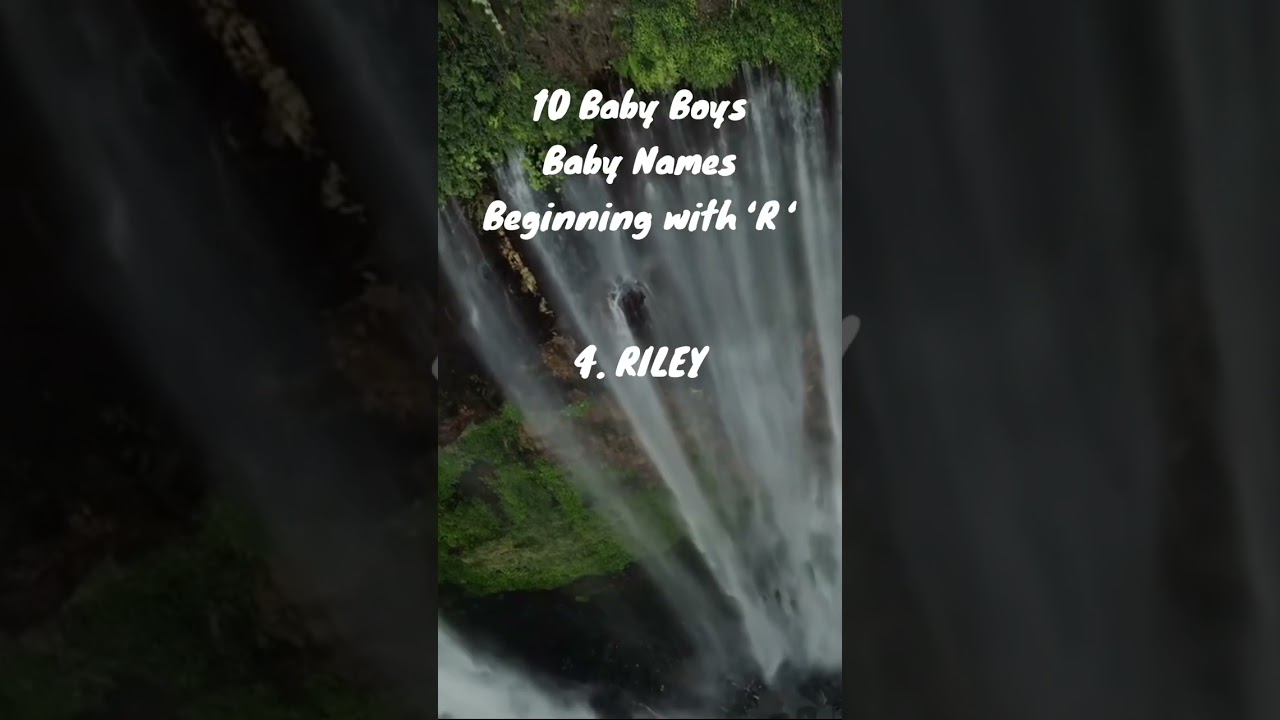 'R&rsquo; Letter Baby BOYS Names You'll LOVE #babynameideas #babynames2023