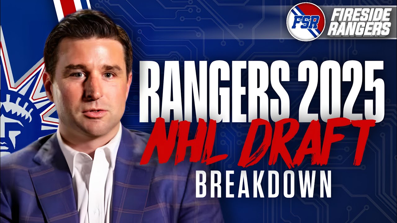 Rangers 2025 NHL Draft Breakdown | Top 3 Picks Analysis